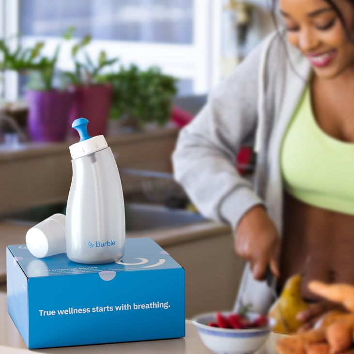 The world's best nasal irrigation and sinus clearing system - Burble